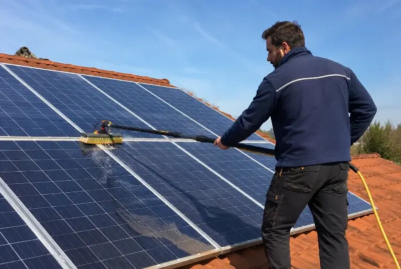 Nettoyage et entretien de panneaux solaires à Saint-Sébastien-sur-Loire